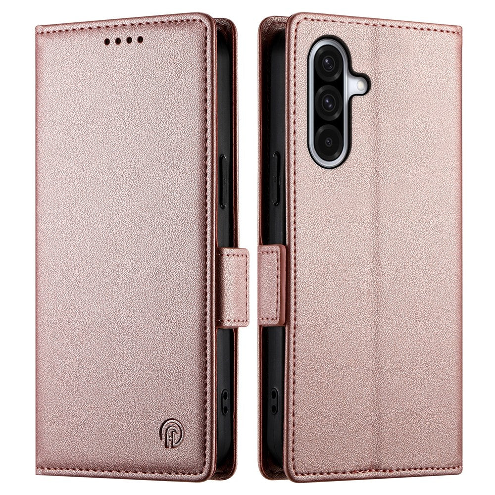 DF-010 For Samsung Galaxy A56 5G Stand Case PU Leather Wallet Phone Cover