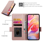 DF-010 For Samsung Galaxy A56 5G Stand Case PU Leather Wallet Phone Cover