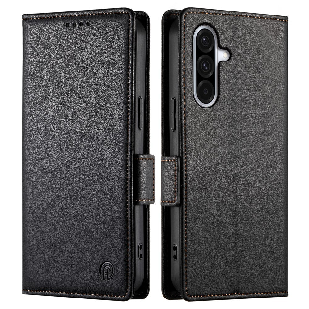 DF-010 For Samsung Galaxy A56 5G Stand Case PU Leather Wallet Phone Cover