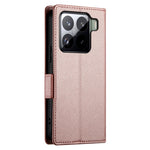 DF-010 For Xiaomi 15 Pro Stand Case PU Leather Wallet Phone Cover