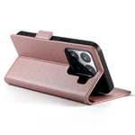 DF-010 For Xiaomi 15 Pro Stand Case PU Leather Wallet Phone Cover