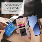 DF-010 For Xiaomi 15 Pro Stand Case PU Leather Wallet Phone Cover