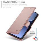 DF-010 For Xiaomi 15 Pro Stand Case PU Leather Wallet Phone Cover