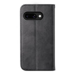 Til Google Pixel 9a Cover Kalvetekstur PU Læder Telefoncover med Pung