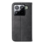 For Xiaomi 15 Pro Case Calf Texture PU Leather Phone Cover with Wallet