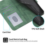 DIERFENG DF-03 For Xiaomi 15 Pro Leather Case Lines Imprint Wallet Phone Cover