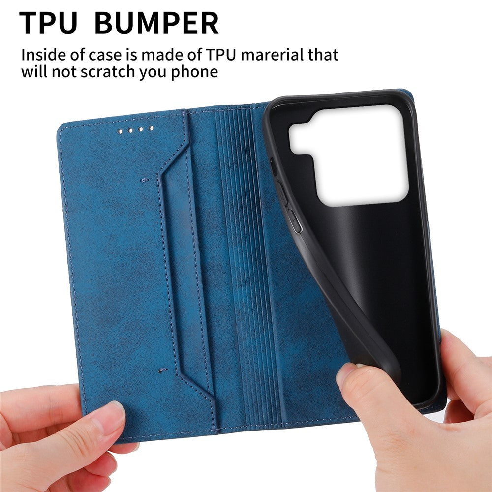 DF-05 For Xiaomi 15 Pro Wallet Case RFID Blocking PU Leather Phone Cover