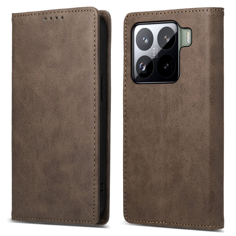 DF-05 For Xiaomi 15 Pro Wallet Case RFID Blocking PU Leather Phone Cover