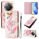 For Honor Magic7 Lite 5G / X9c 5G / X60 Pro 5G Case Pattern Printing Wallet Phone Cover with Strap