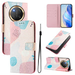 For Honor Magic7 Lite 5G / X9c 5G / X60 Pro 5G Case Pattern Printing Wallet Phone Cover with Strap