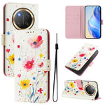 For Honor Magic7 Lite 5G / X9c 5G / X60 Pro 5G Case Pattern Printing Wallet Phone Cover with Strap
