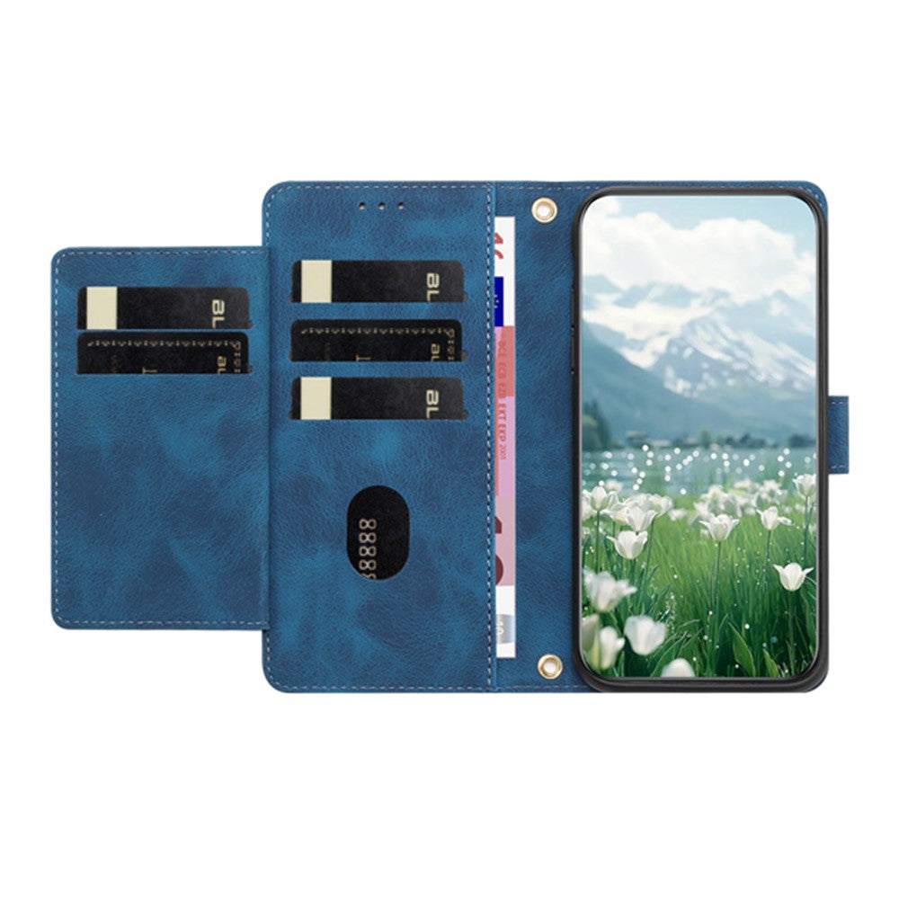 Xiaomi 14T Tulip Läderfodral mobilfodral med 5 Kortfack Plånbok