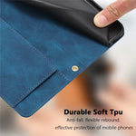 Xiaomi 14T Tulip Läderfodral mobilfodral med 5 Kortfack Plånbok