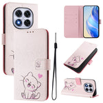 For Xiaomi Redmi Note 14 Pro+ 5G / Note 14 Pro 5G / Poco X7 5G Case Pattern Printing Wallet Phone Cover with Strap