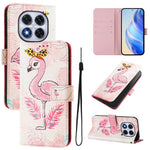 For Xiaomi Redmi Note 14 Pro+ 5G / Note 14 Pro 5G / Poco X7 5G Case Pattern Printing Wallet Phone Cover with Strap