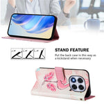 For Xiaomi Redmi Note 14 Pro+ 5G / Note 14 Pro 5G / Poco X7 5G Case Pattern Printing Wallet Phone Cover with Strap