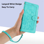Xiaomi 14T Pro Tulip-lædercover, mobilcover med 5 kortlommer og pung