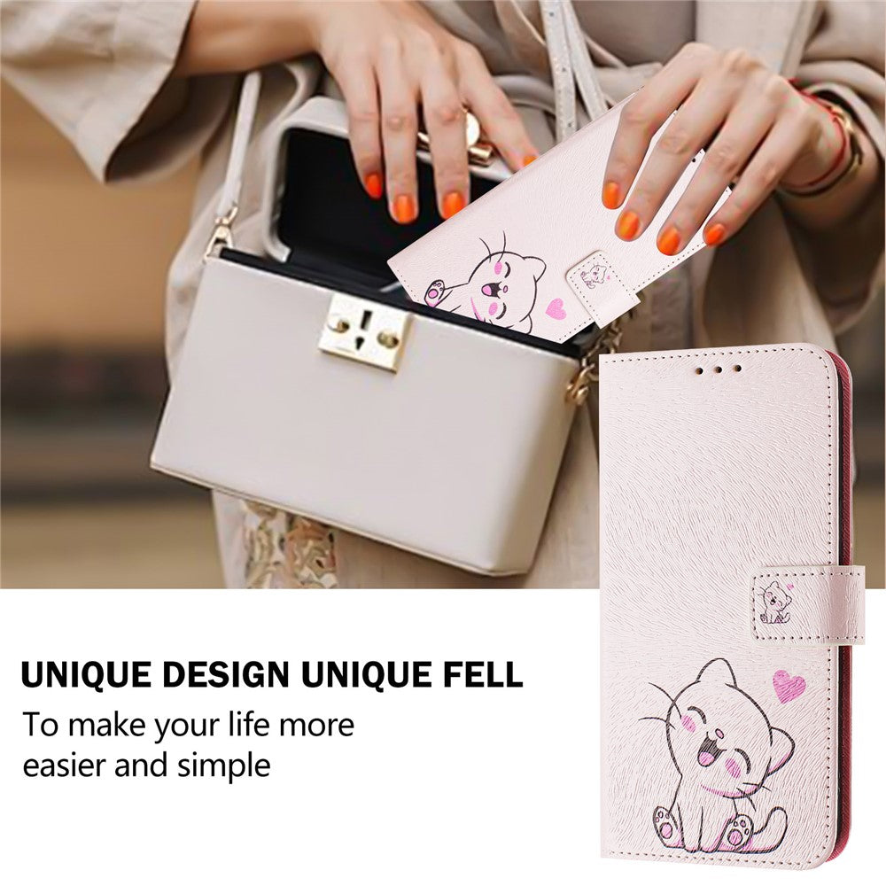 For Honor 200 Smart 5G / Honor X7c 4G / Honor X7c 5G Case Pattern Printing Wallet Phone Cover with Strap