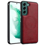 LC.IMEEKE Til Samsung Galaxy S22 5G Magnetisk Etui Læder TPU Bagcover