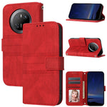 For Huawei Mate 70 Case Wallet Skin-Touch Leather Imprinted Phone Cover