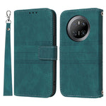 For Huawei Mate 70 Case Wallet Skin-Touch Leather Imprinted Phone Cover