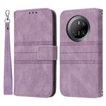 For Huawei Mate 70 Case Wallet Skin-Touch Leather Imprinted Phone Cover
