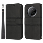 For Huawei Mate 70 Case Wallet Skin-Touch Leather Imprinted Phone Cover