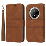 For Huawei Mate 70 Pro / Mate 70 Pro+ Case Wallet Skin-Touch Leather Imprinted Phone Cover
