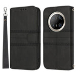 For Huawei Mate 70 Pro / Mate 70 Pro+ Case Wallet Skin-Touch Leather Imprinted Phone Cover