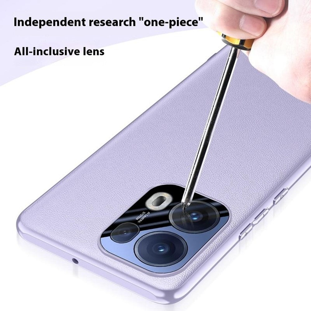 For Oppo Reno13 5G (Global) Case Drop Resistant PU Leather+TPU Phone Cover