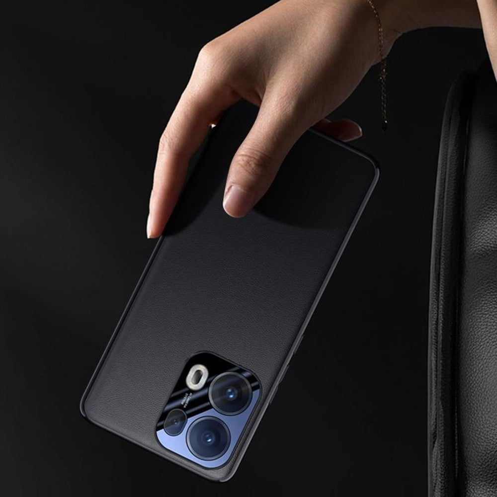 For Oppo Reno13 5G (Global) Case Drop Resistant PU Leather+TPU Phone Cover