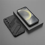 Til Samsung Galaxy A56 5G Cover PC+TPU Stødsikkert Telefoncover med Støttefod