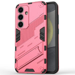 Til Samsung Galaxy A56 5G Cover PC+TPU Stødsikkert Telefoncover med Støttefod