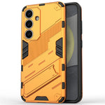 Til Samsung Galaxy A56 5G Cover PC+TPU Stødsikkert Telefoncover med Støttefod