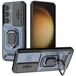 For Samsung Galaxy A26 5G Case PC+TPU Kickstand Phone Protector with Lens Cover