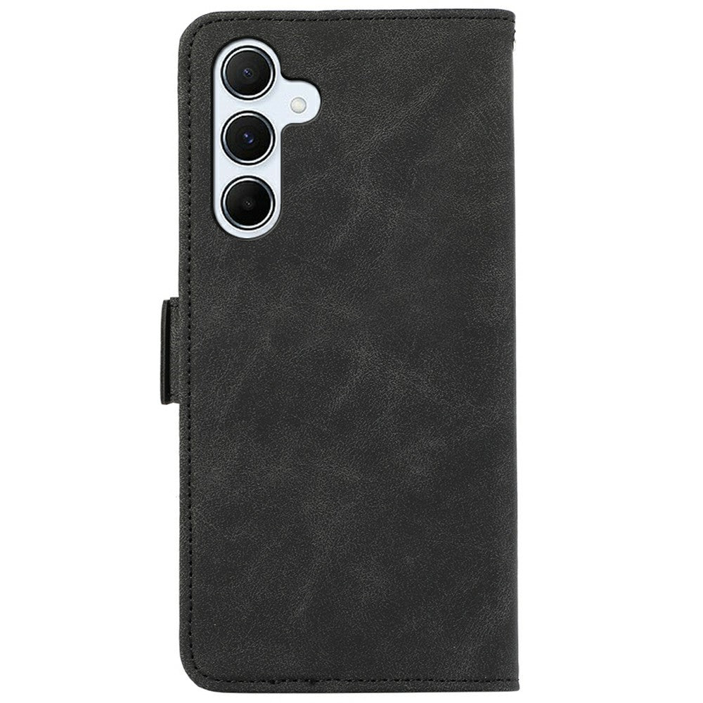 ABEEL For Samsung Galaxy A26 5G Case PU Leather Folio Stand View RFID Blocking Phone Cover