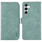ABEEL For Samsung Galaxy A26 5G Case PU Leather Folio Stand View RFID Blocking Phone Cover