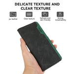 ABEEL For Samsung Galaxy A26 5G Case Color Splicing Leather Flip Phone Cover RFID Blocking