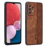 AZNS För Samsung Galaxy A13 4G Reptåligt Mobilskal Skal Präglat Mönster PU-läder + TPU mobilskal
