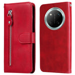 Zipper Wallet Case for Honor Magic7 Lite 5G / X9c 5G / X60 Pro 5G Calf Texture Leather Phone Cover