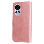 For Huawei nova 14 5G / nova 13 5G / nova 12 5G Case Zipper Wallet Calf Texture PU Leather Phone Cover