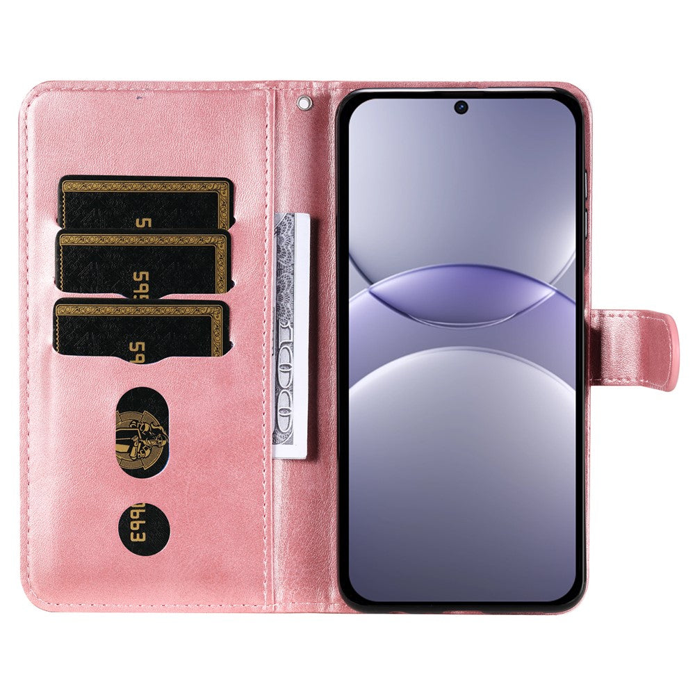For Huawei nova 14 5G / nova 13 5G / nova 12 5G Case Zipper Wallet Calf Texture PU Leather Phone Cover