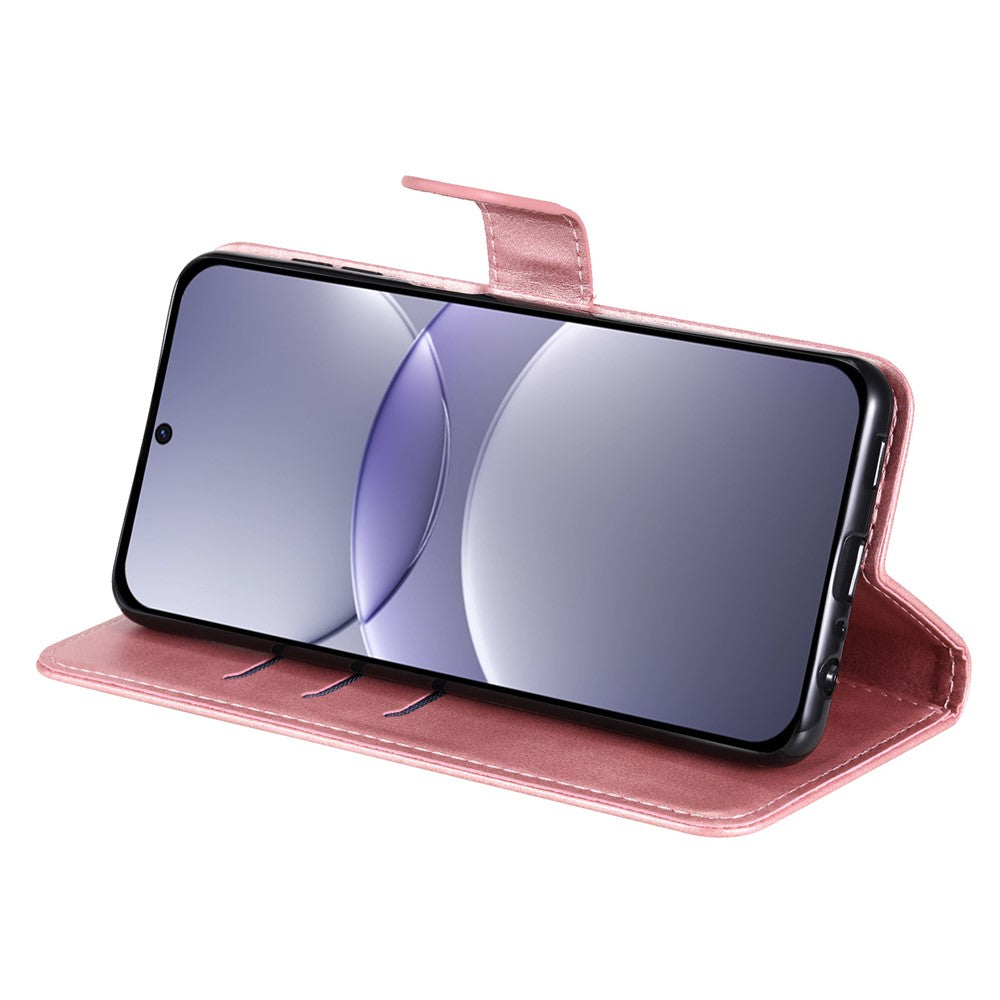 For Huawei nova 14 5G / nova 13 5G / nova 12 5G Case Zipper Wallet Calf Texture PU Leather Phone Cover