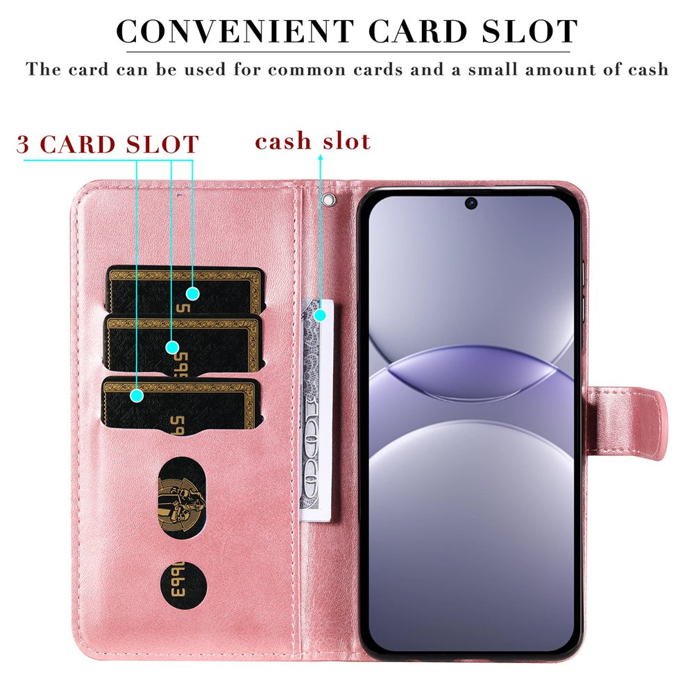 For Huawei nova 14 5G / nova 13 5G / nova 12 5G Case Zipper Wallet Calf Texture PU Leather Phone Cover