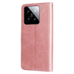 For Xiaomi 15 Case Zipper Wallet Calf Texture PU Leather Phone Cover