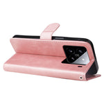 For Xiaomi 15 Case Zipper Wallet Calf Texture PU Leather Phone Cover