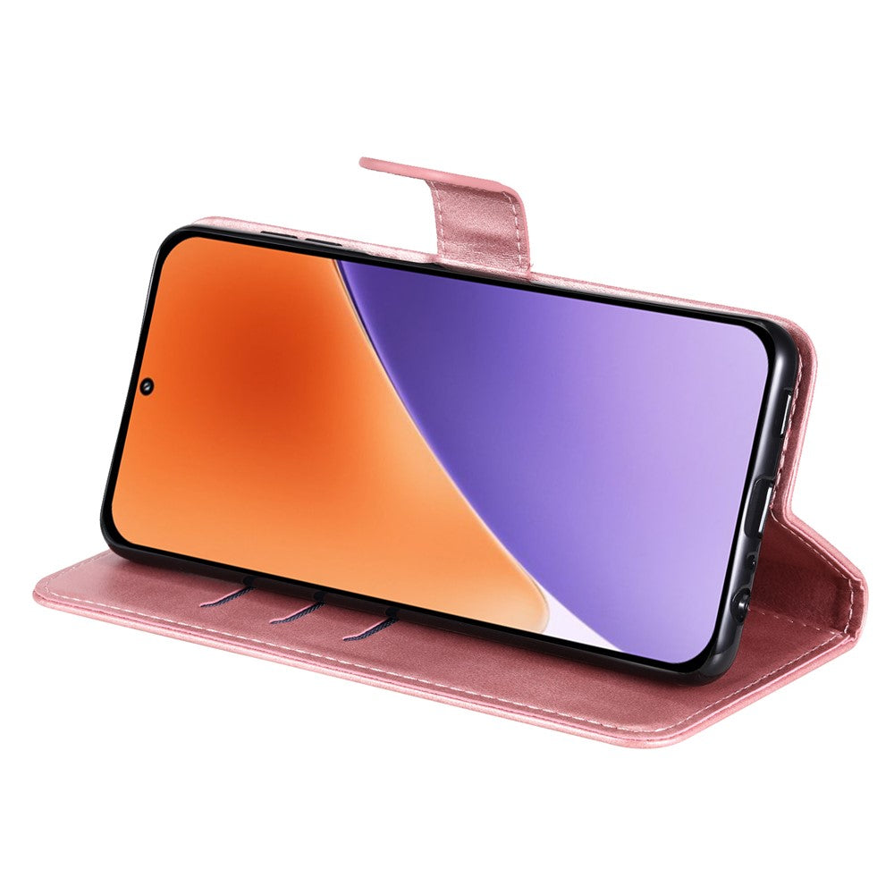For Xiaomi 15 Case Zipper Wallet Calf Texture PU Leather Phone Cover