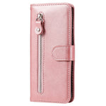 For Xiaomi 15 Case Zipper Wallet Calf Texture PU Leather Phone Cover