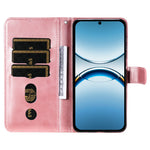 For Oppo Find X8 5G Case Zipper Wallet Calf Texture PU Leather Phone Cover
