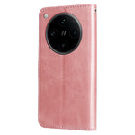 For Oppo Find X8 Pro 5G Case Zipper Wallet Calf Texture PU Leather Phone Cover